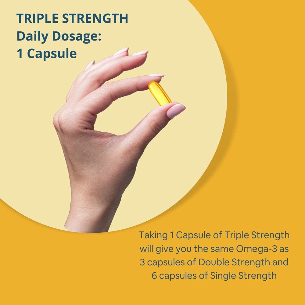 Fish Oil 1400mg Omega 3 900mg 60 Softgel Capsules Y262