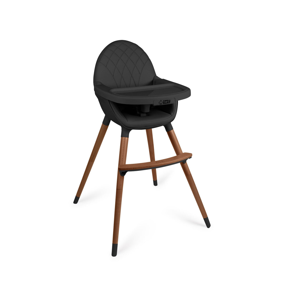 Convertible Wooden High Chair with Adjustable Height U972