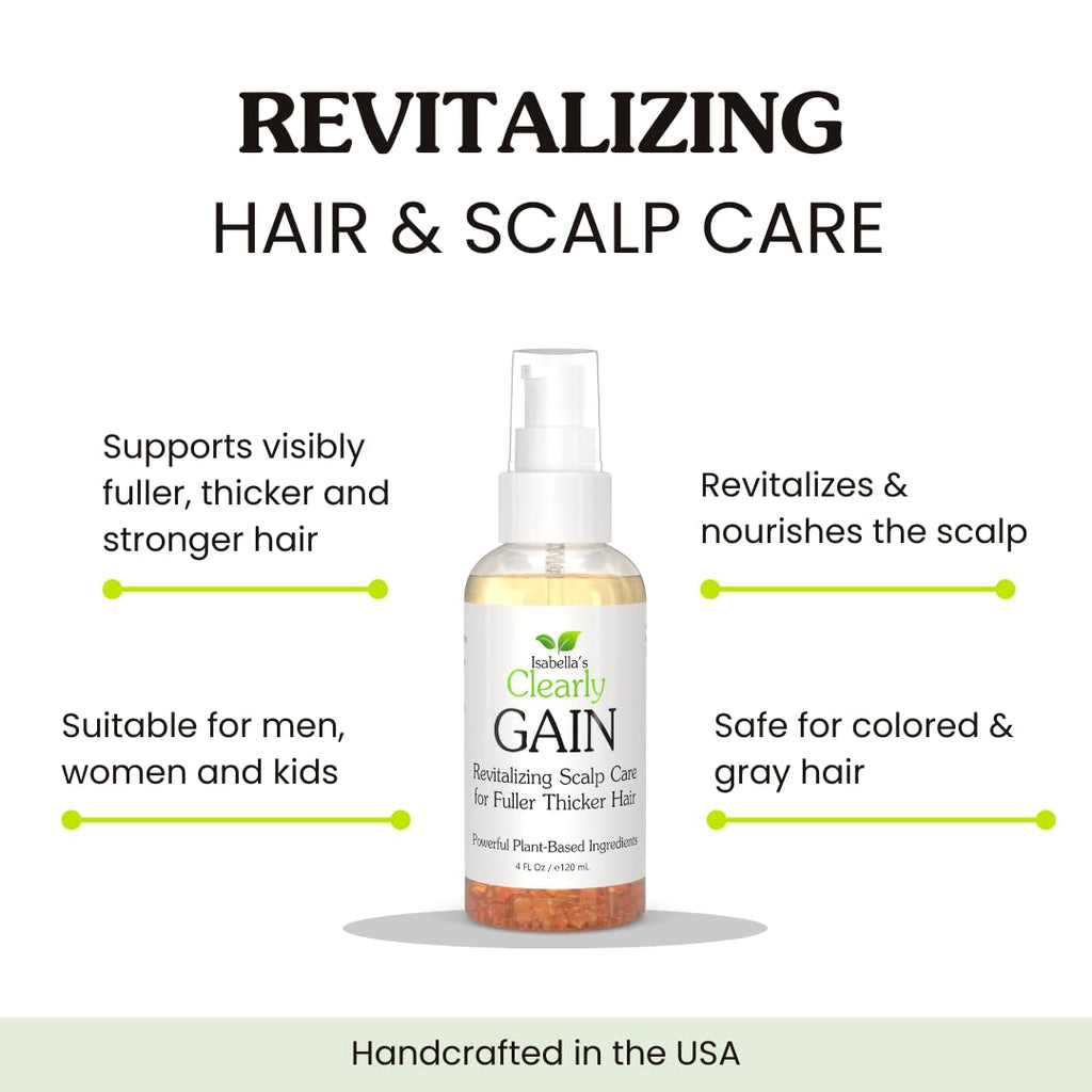 Rosemary Peppermint Castor Oil Hair and Scalp Serum 4 Fl Oz O576
