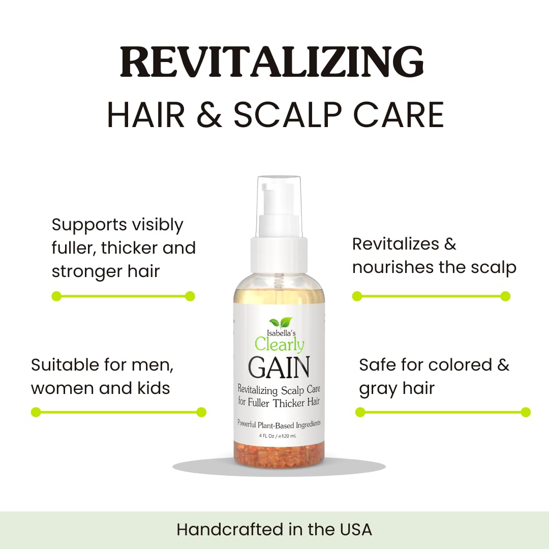 Rosemary Peppermint Castor Oil Hair and Scalp Serum 4 Fl Oz O576