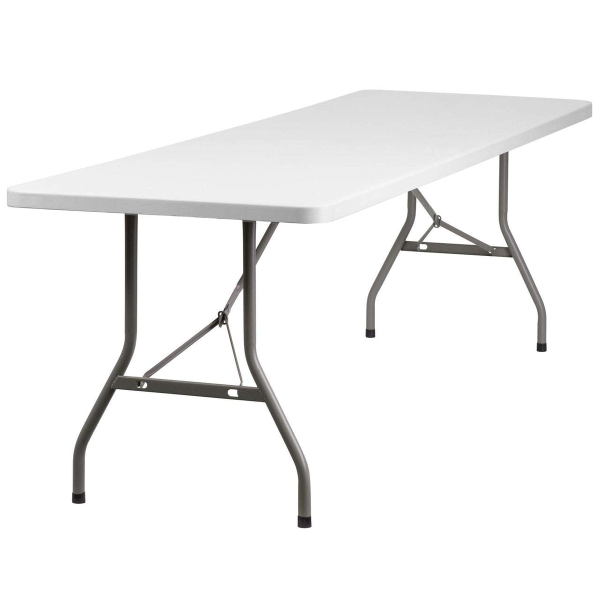 6ft Portable Plastic Folding Utility Table W1350