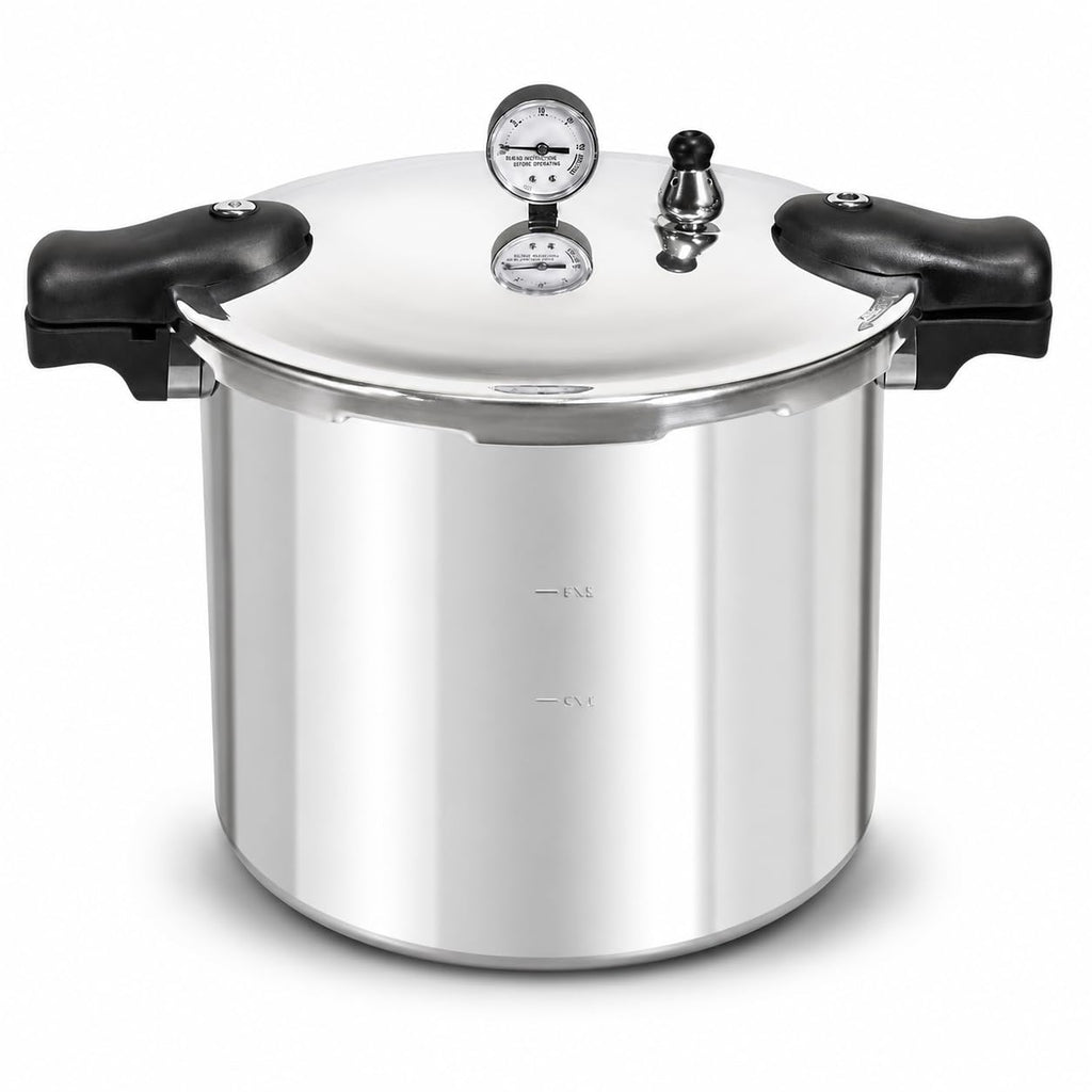 Aluminum Pressure Canner 22 Quarts N7823