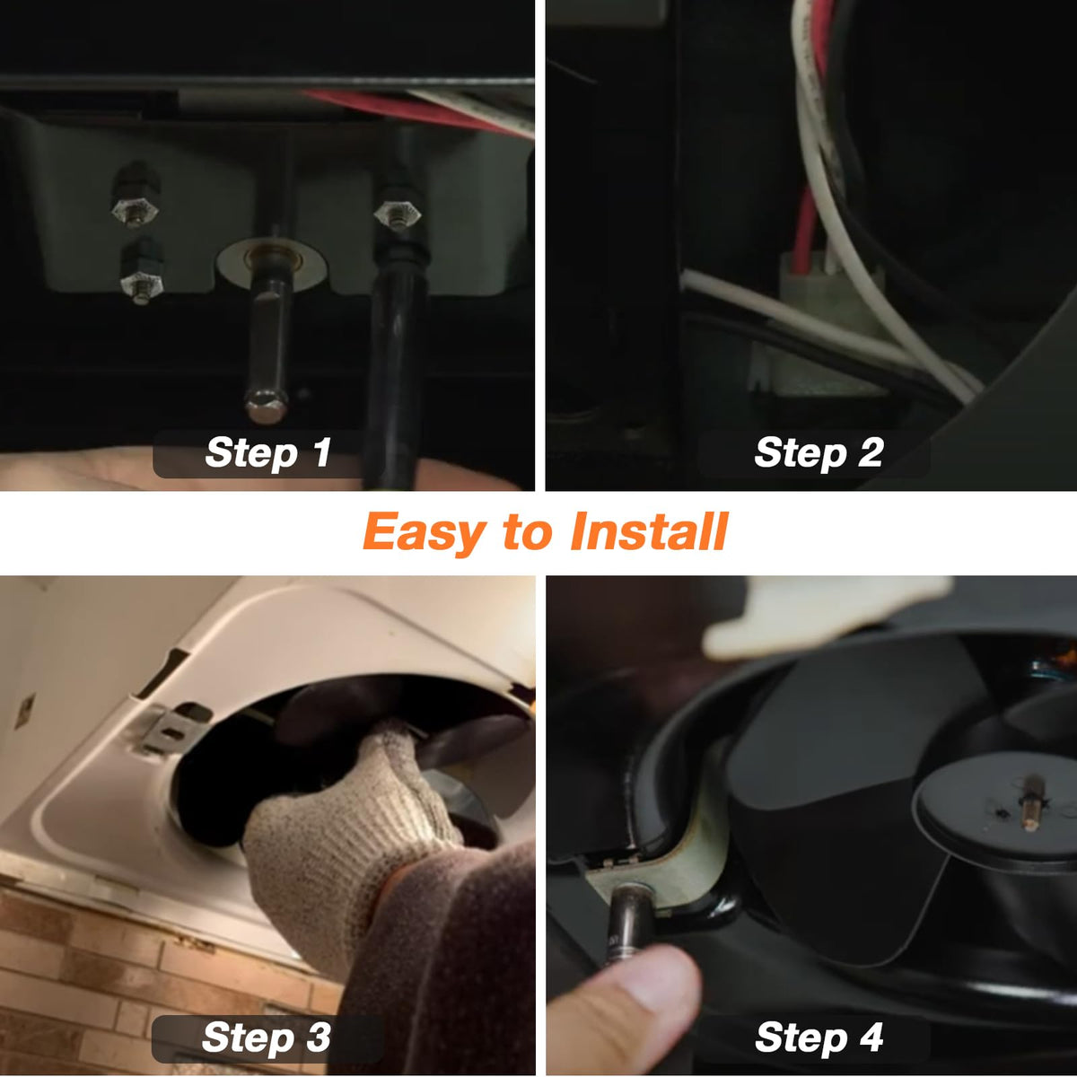 Range Hood Fan Motor Z1975