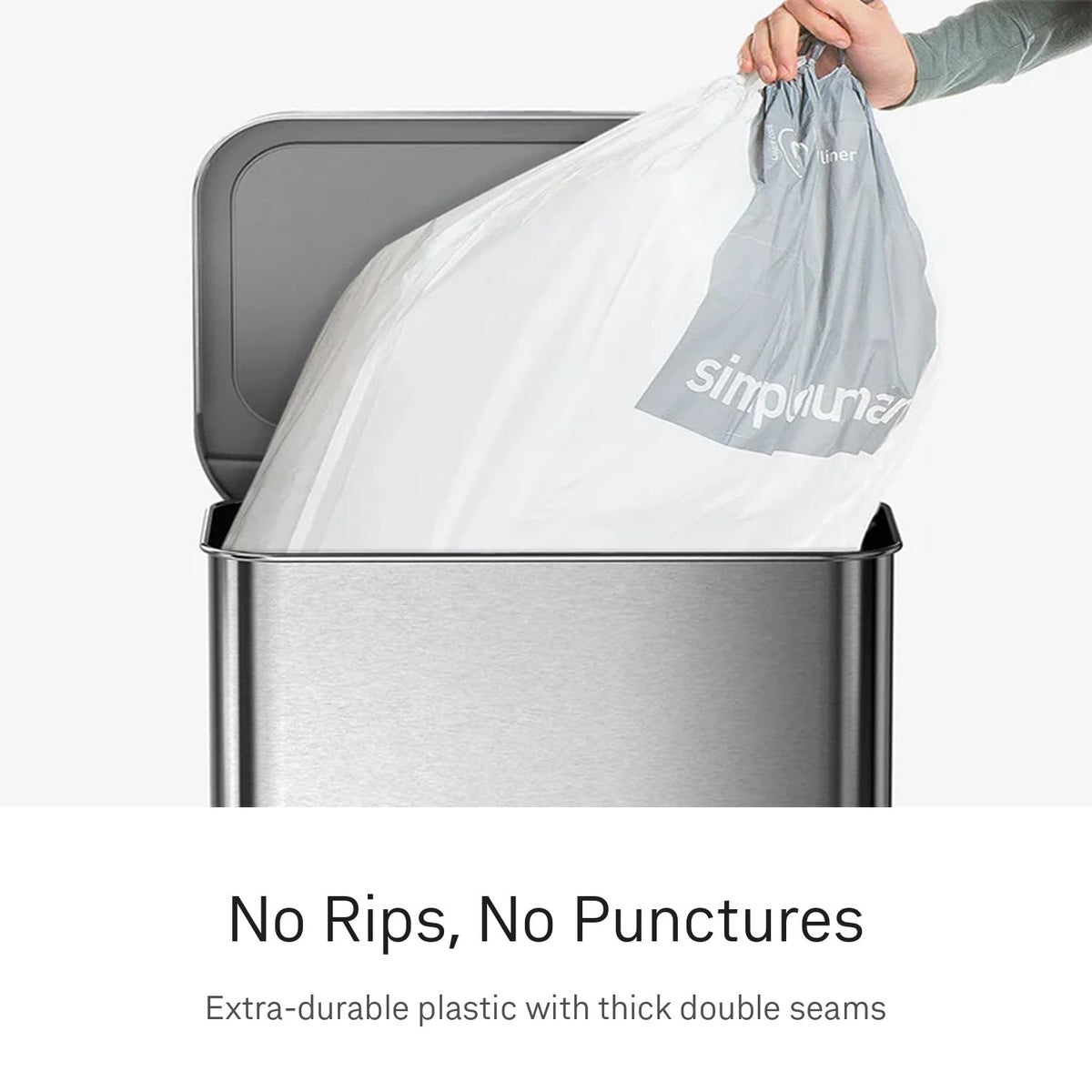 90 Count Drawstring Kitchen Trash Bags N715