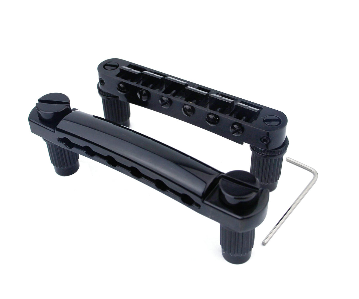 Tune-O-Matic Bridge and Stop Bar Tailpiece Combo Black B817876