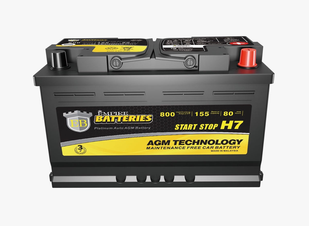 12v 80ah H7 Automotive Battery C35512