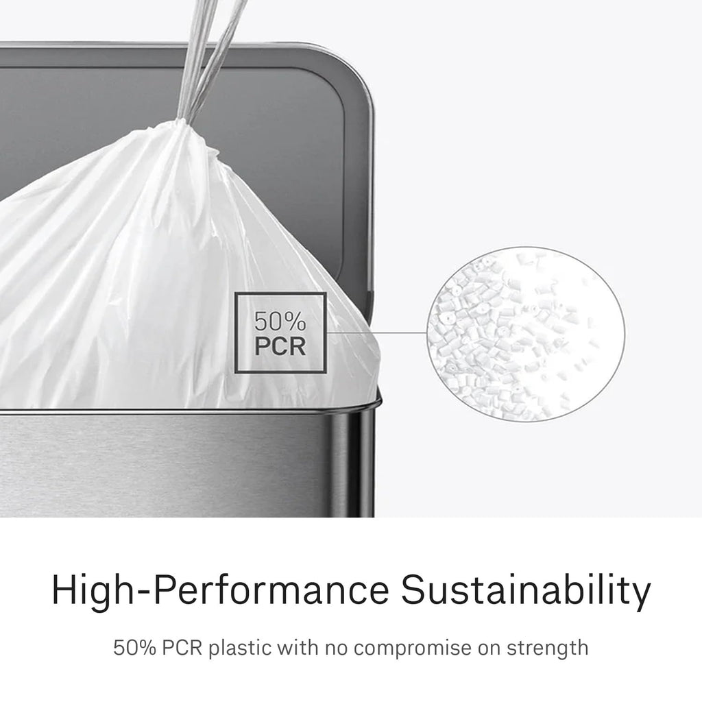 90 Count Drawstring Kitchen Trash Bags N715
