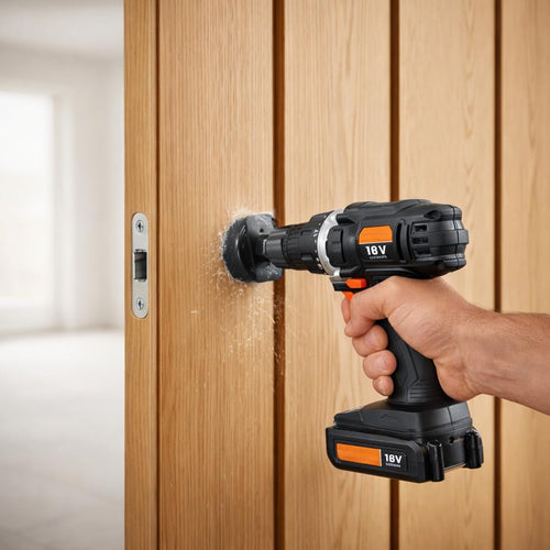 18V Cordless 3/8 in. Drill Driver & Hole Saw Kit with Battery and Charger D35392