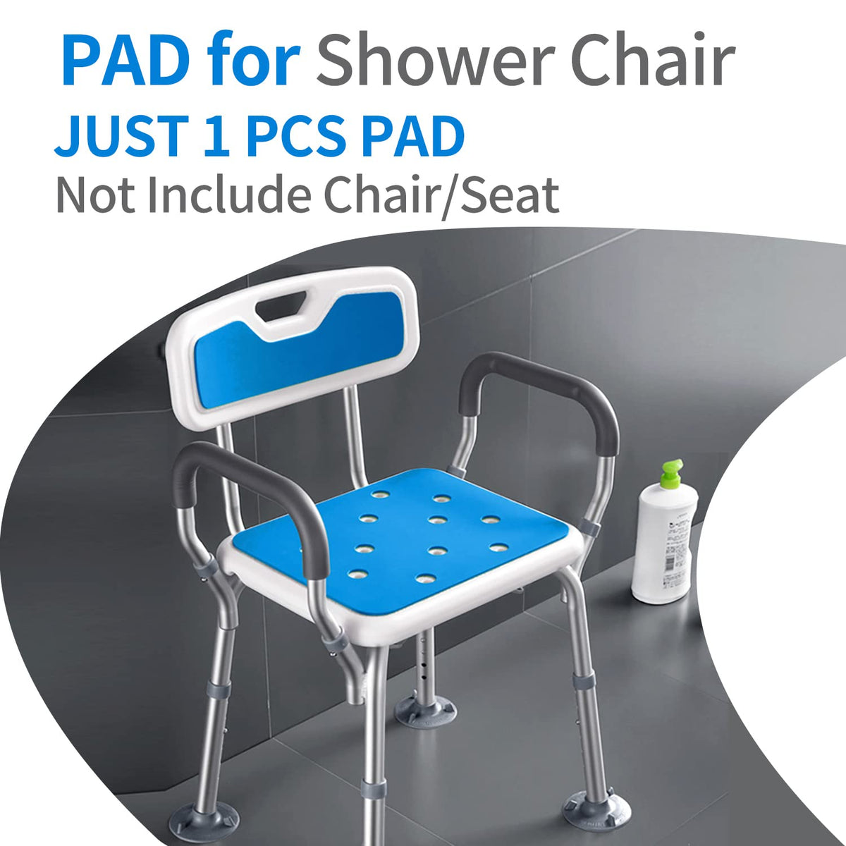 Waterproof Non Slip Soft Foam Shower Bench Cushion U68002