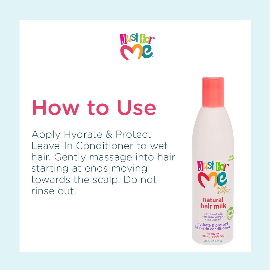 Leave-In Conditioner with Coconut Milk, Shea Butter & Vitamin E, 10 Ounce P245