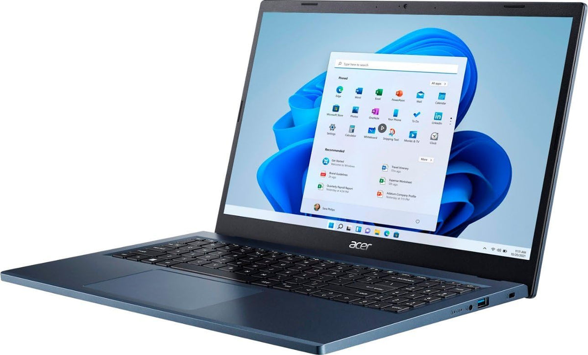 15.6" Touchscreen Laptop AMD Ryzen 5 8GB DDR5 512GB SSD Q721