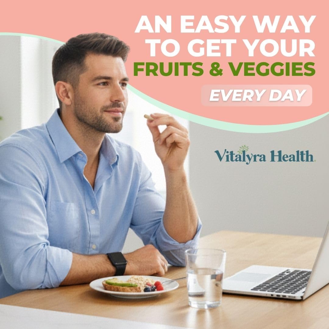 Fruits & Veggies Supplement Vegetable Capsules Q1648