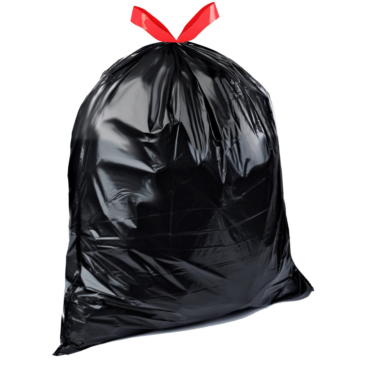 Multipurpose Drawstring Trash Bags, 30 Gallon, Tear Resistant, 50 Count C347