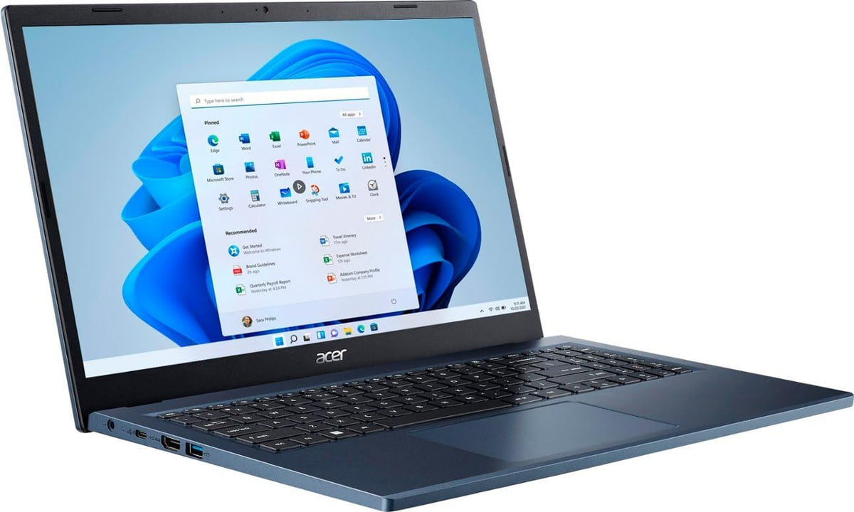15.6" Touchscreen Laptop AMD Ryzen 5 8GB DDR5 512GB SSD Q721