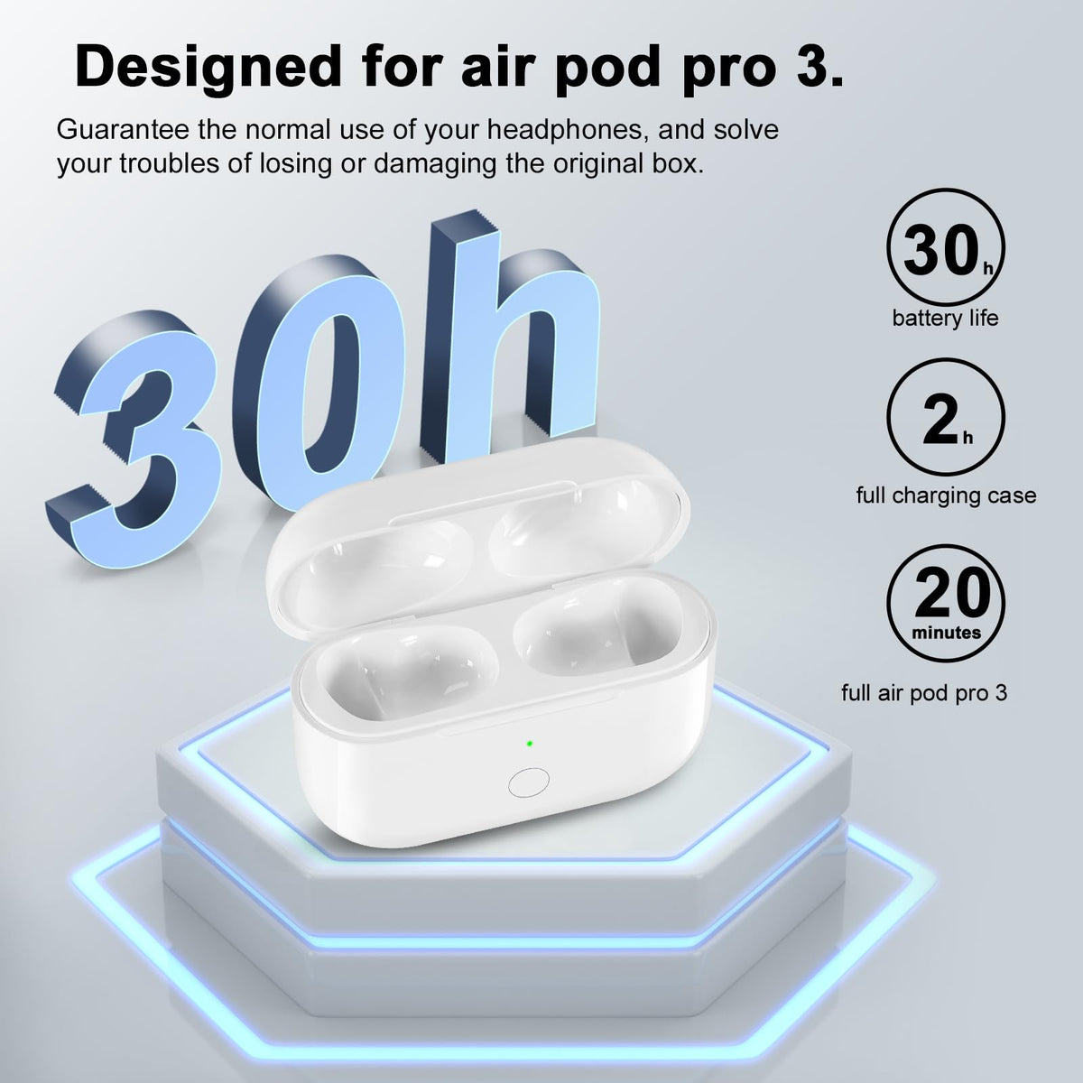Wireless Charging Case with USB-C Charging M21759
