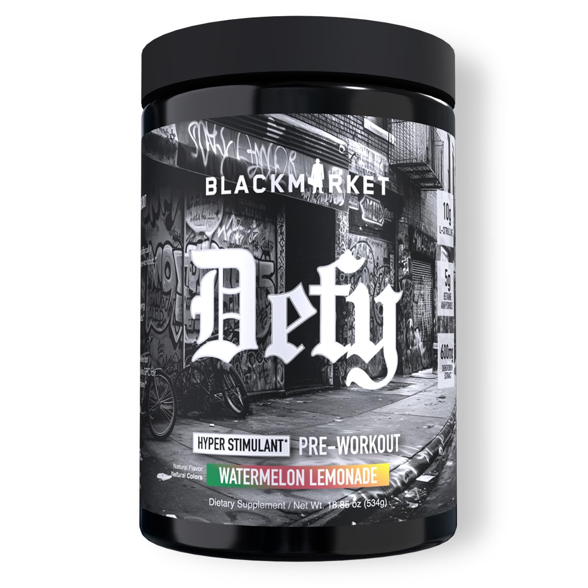 High-Stimulant Pre-Workout Powder Watermelon Lemonade 40 Servings E90738