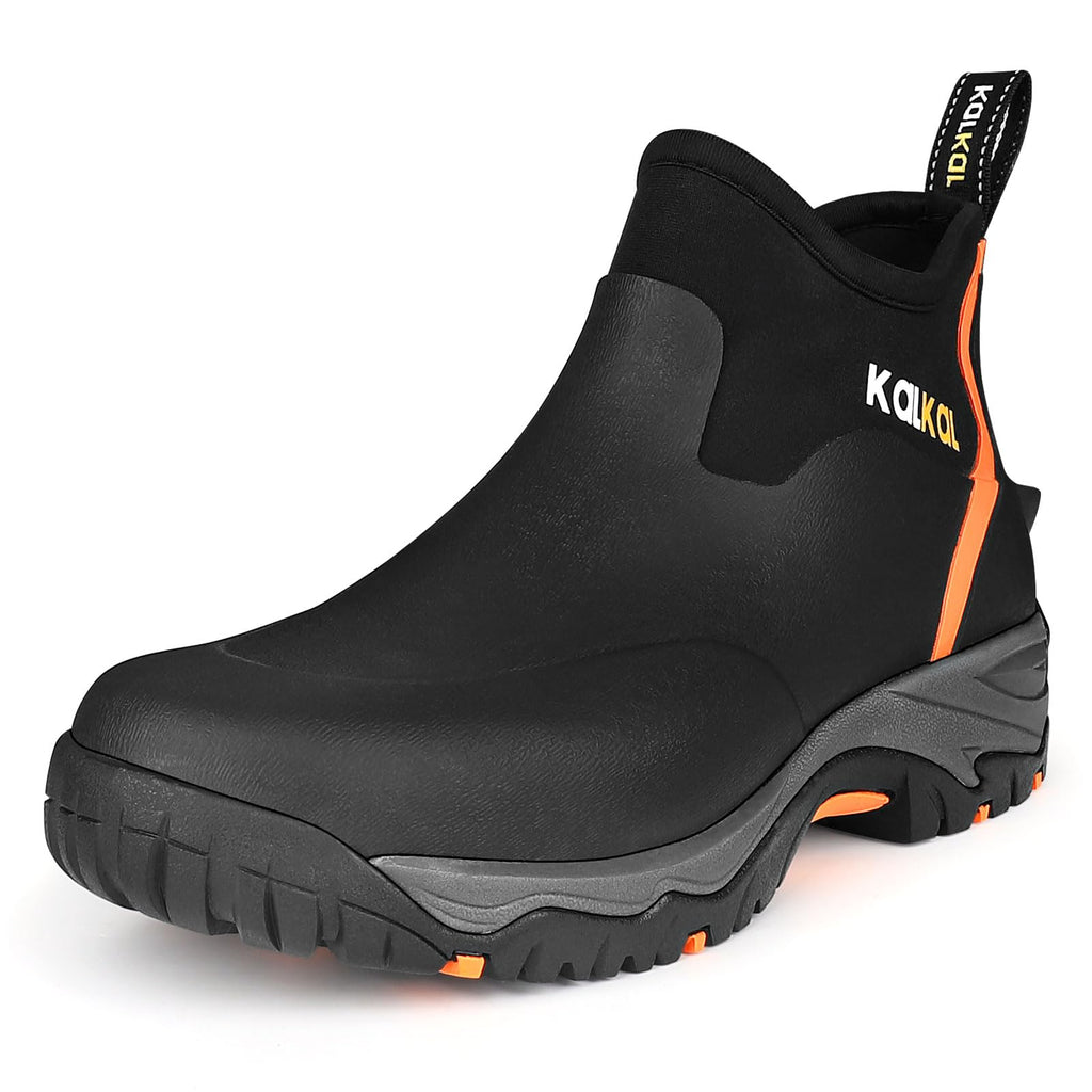 Men's Waterproof Insulated Rubber Ankle Boots W4055