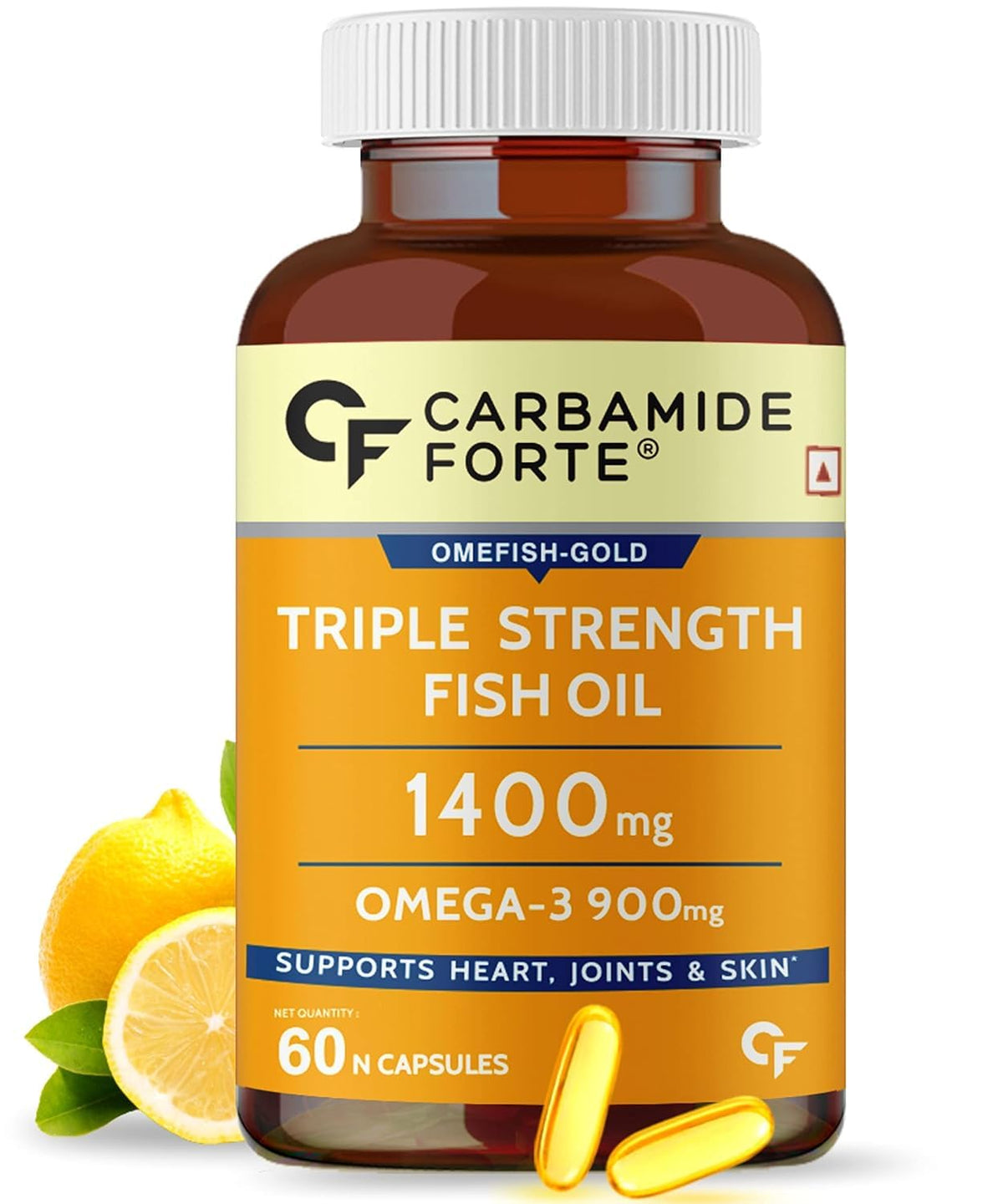 Fish Oil 1400mg Omega 3 900mg 60 Softgel Capsules Y262
