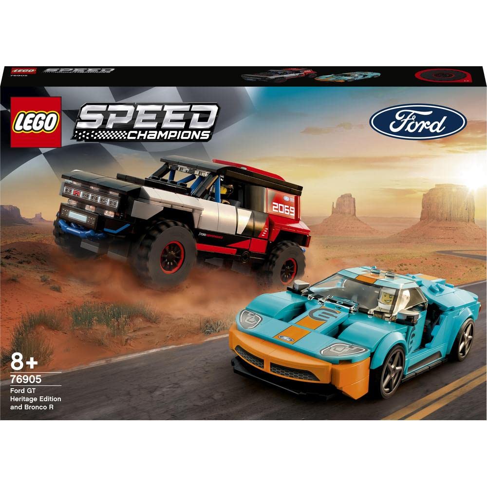 Speed Champions Ford GT Heritage Edition and Bronco R K269