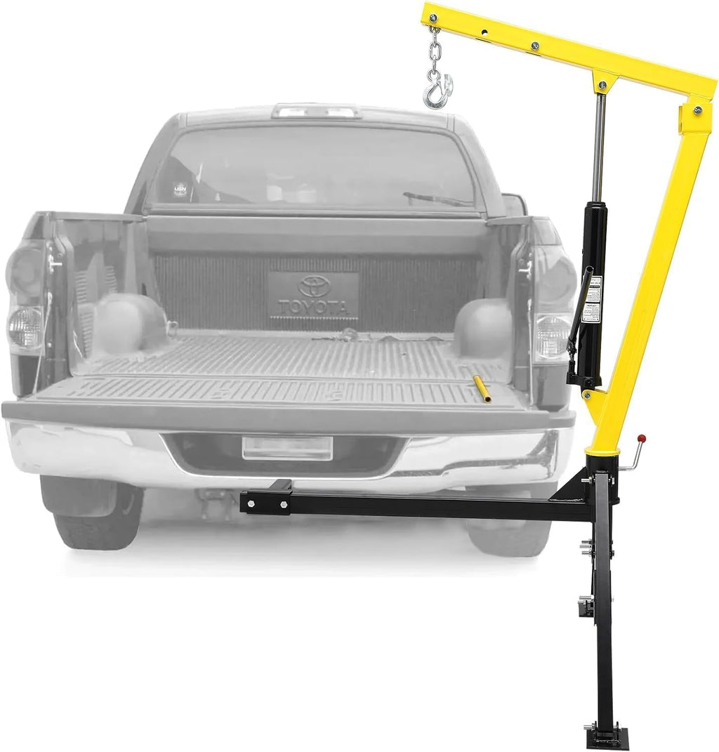 Hydraulic Pickup Crane, 1000 Lbs Lifting Capacity, 360° Swivel H556147