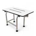 Wall Mounted Phenolic Folding Shower Seat with Legs A9092