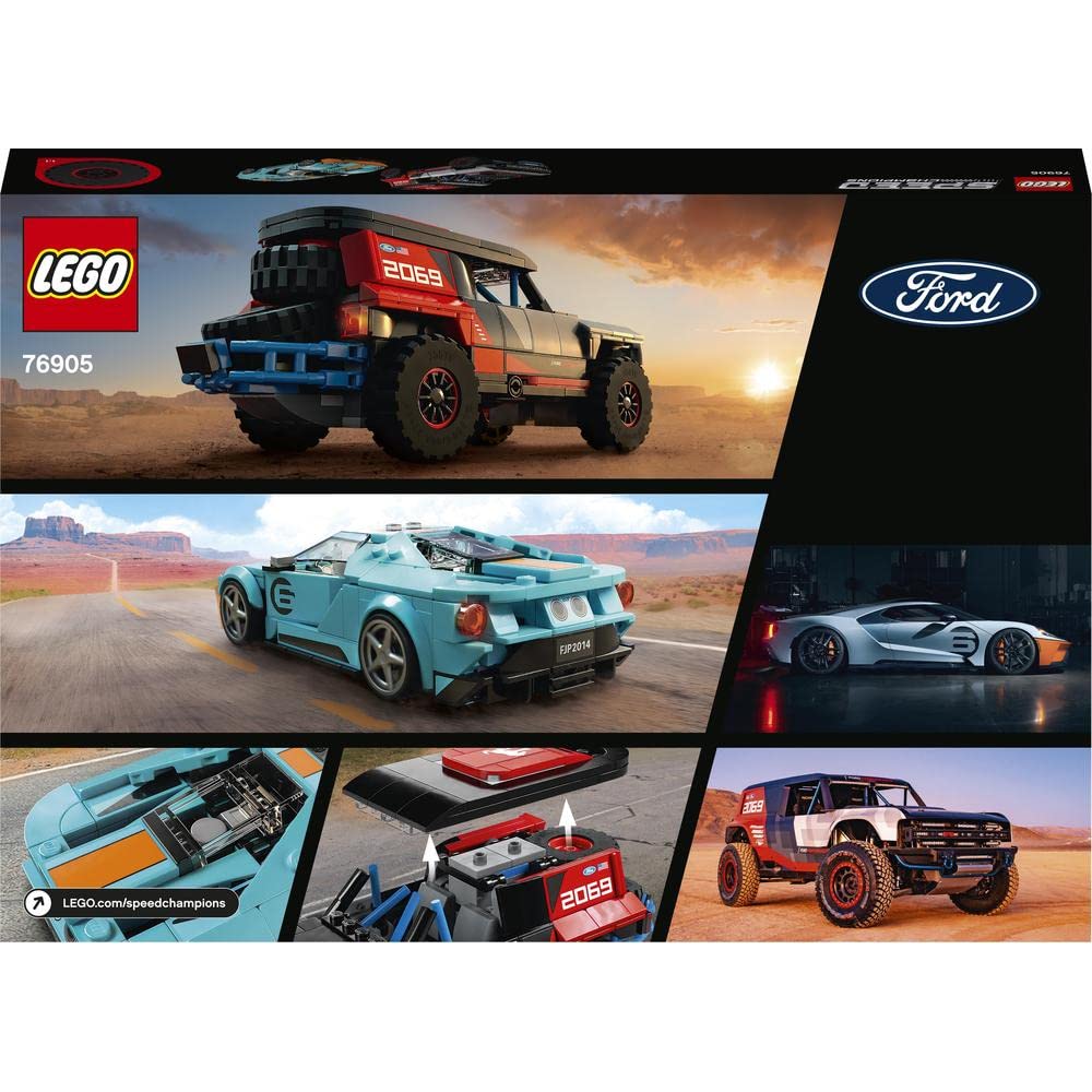 Speed Champions Ford GT Heritage Edition and Bronco R K269