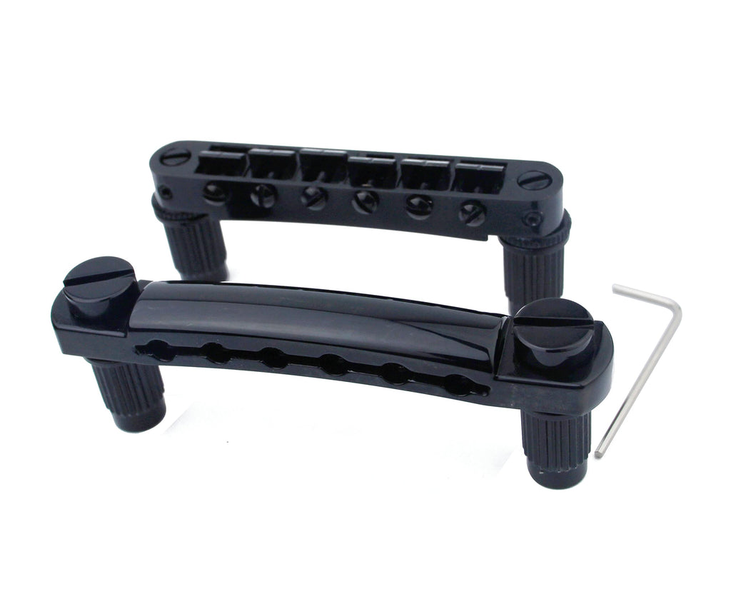 Tune-O-Matic Bridge and Stop Bar Tailpiece Combo Black B817876