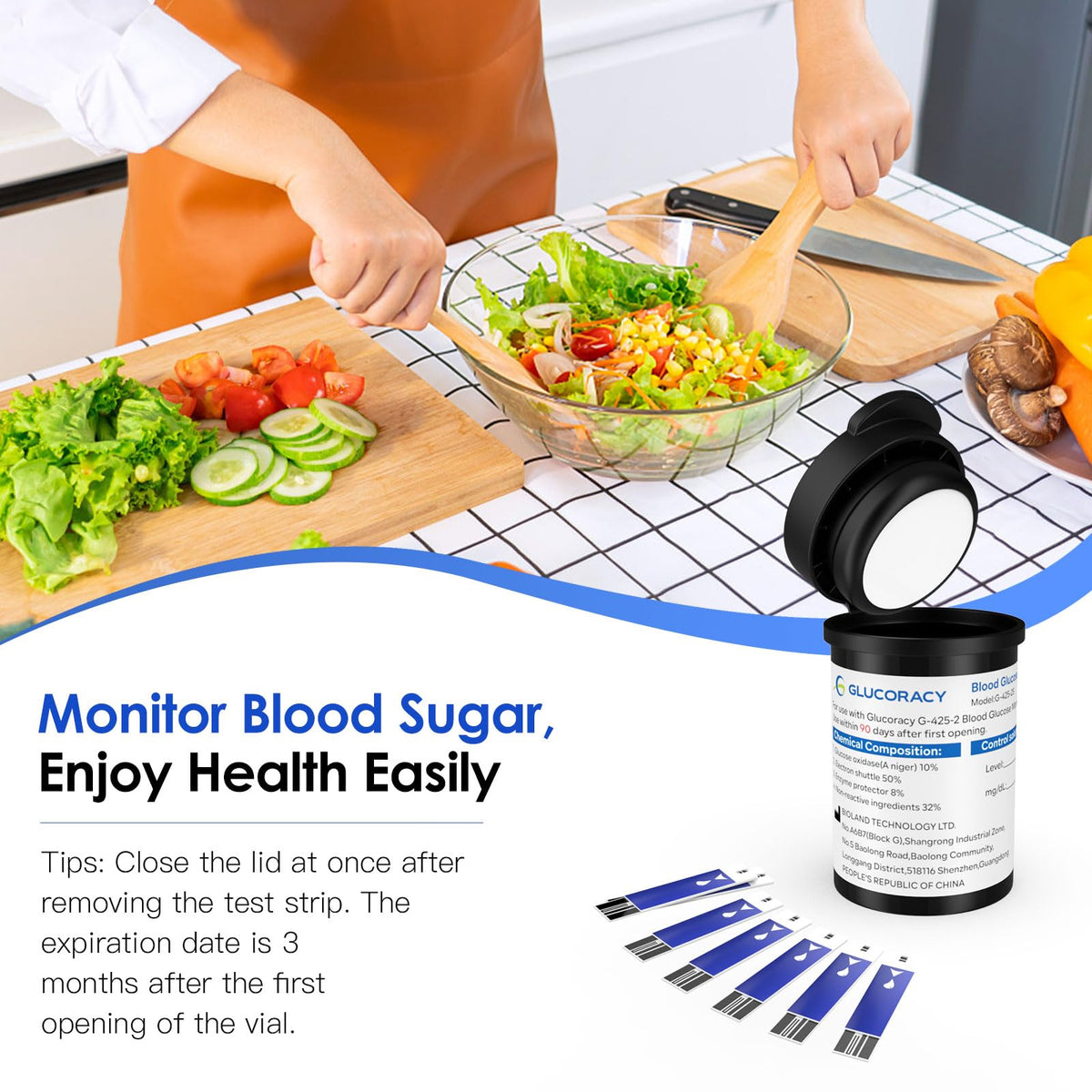 Glucose Test Strips 50 Ct A3066