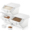 3 Pack Dog Food Storage Container with Scoop X210322