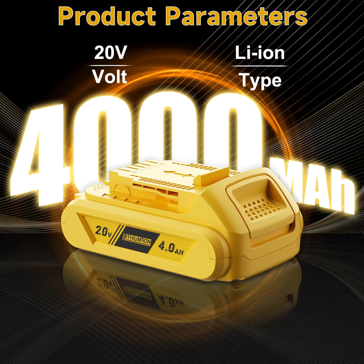 4.0Ah Lithium Battery and Charger M209