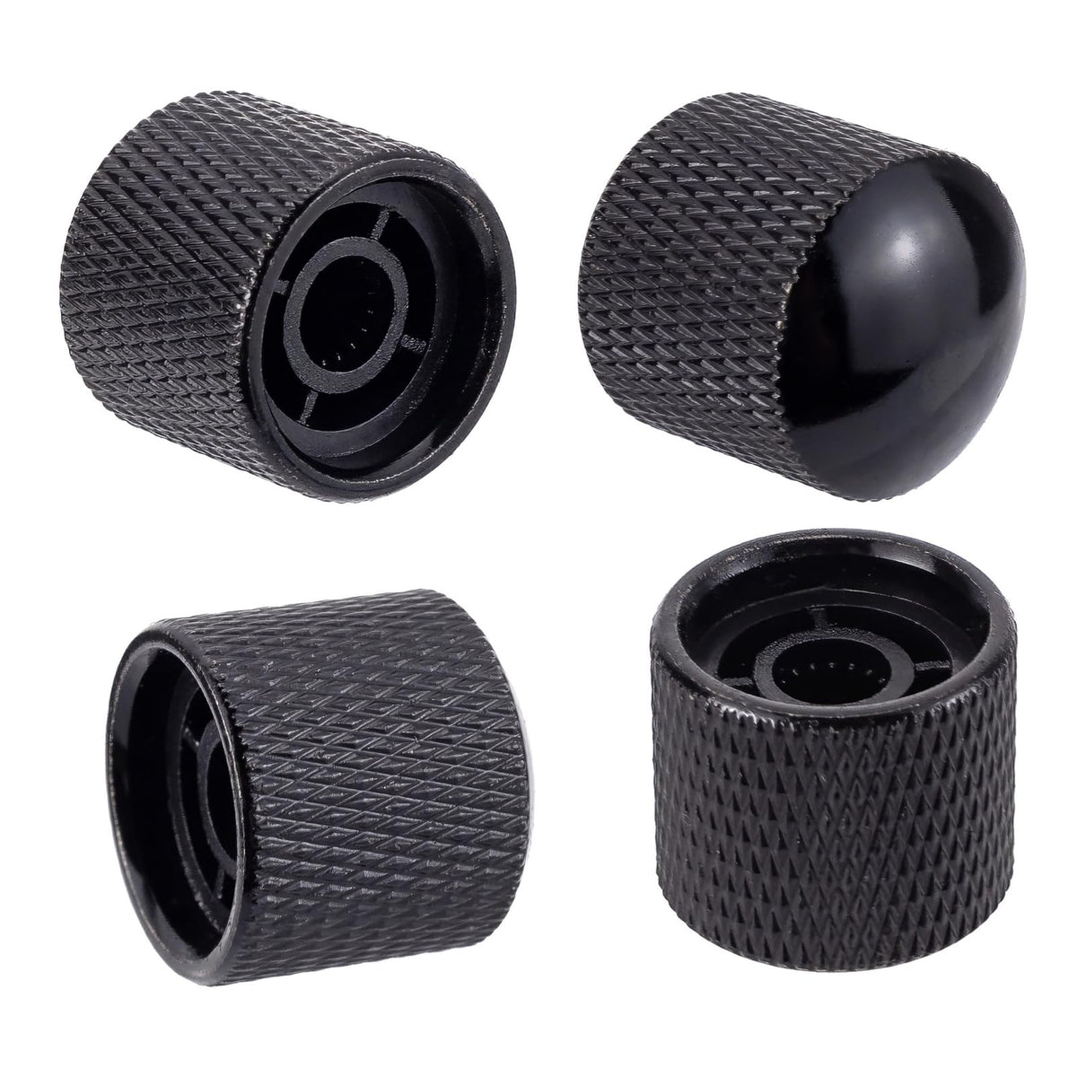 Black Metal Guitar Knobs T726