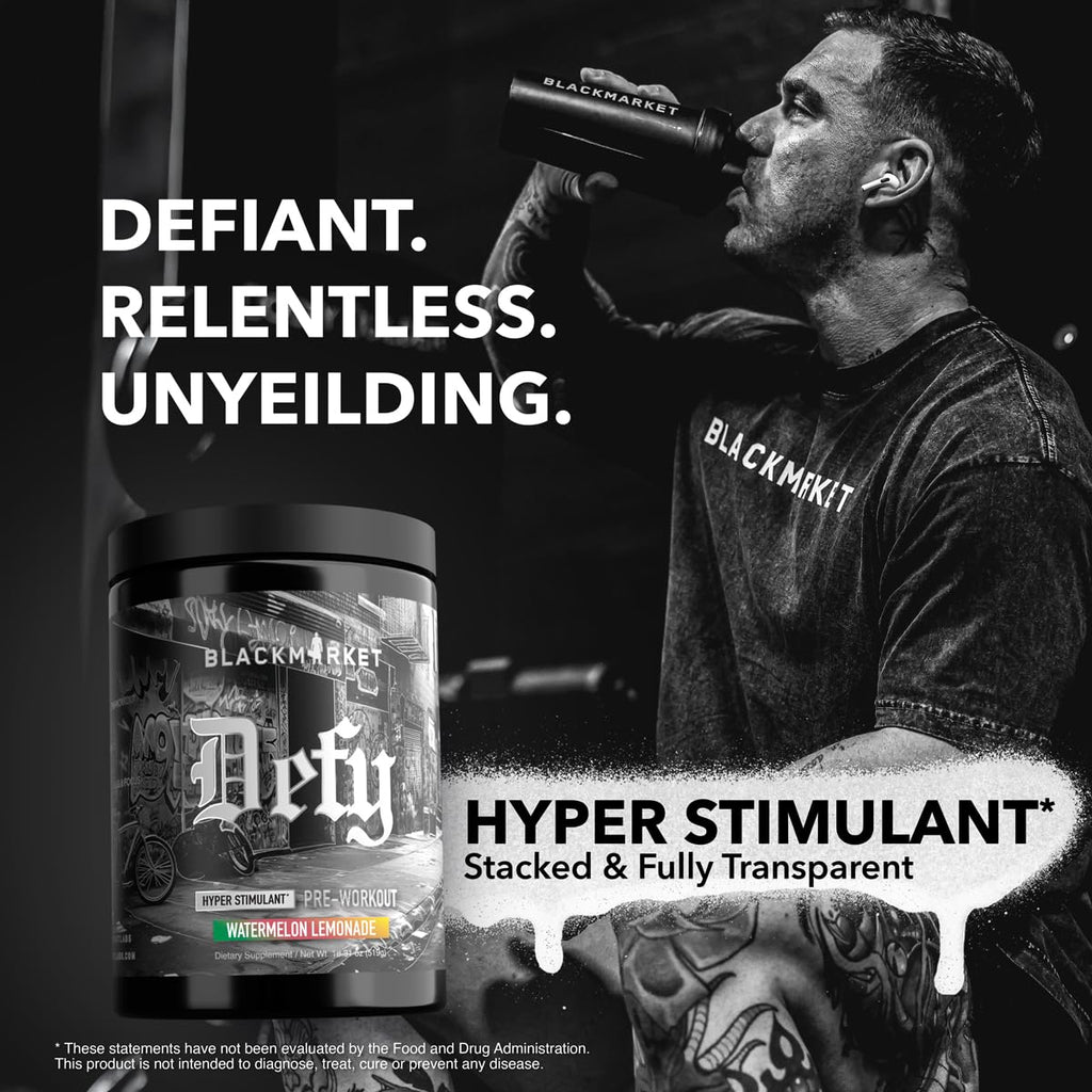 High-Stimulant Pre-Workout Powder Watermelon Lemonade 40 Servings E90738