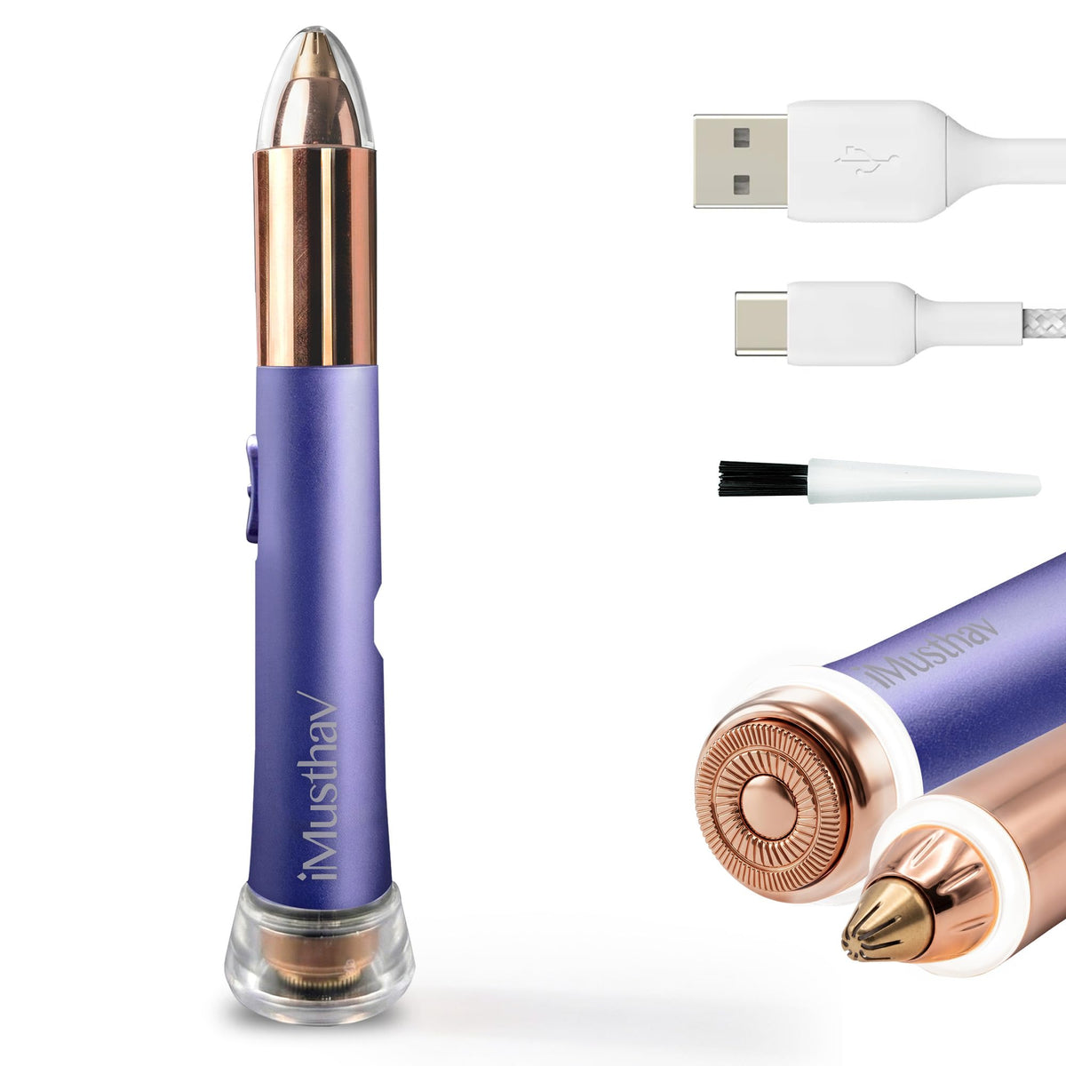 2-in-1 Facial Hair Remover & Eyebrow Trimmer G5829