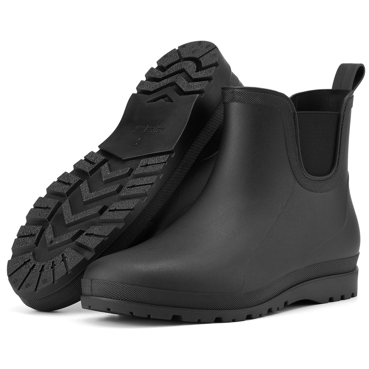Men's Waterproof Lightweight Ankle Rain Boots D146579