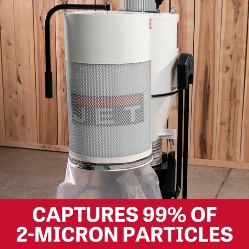 1-1/2 HP 2-Micron Filter Dust Collector S958046