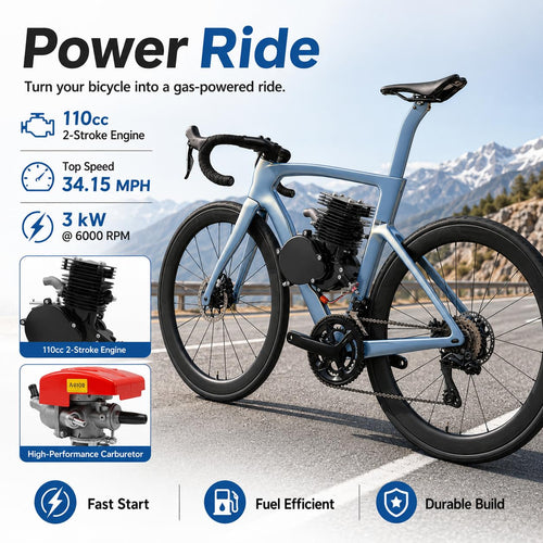 110cc 2-Stroke Bicycle Engine Kit S747