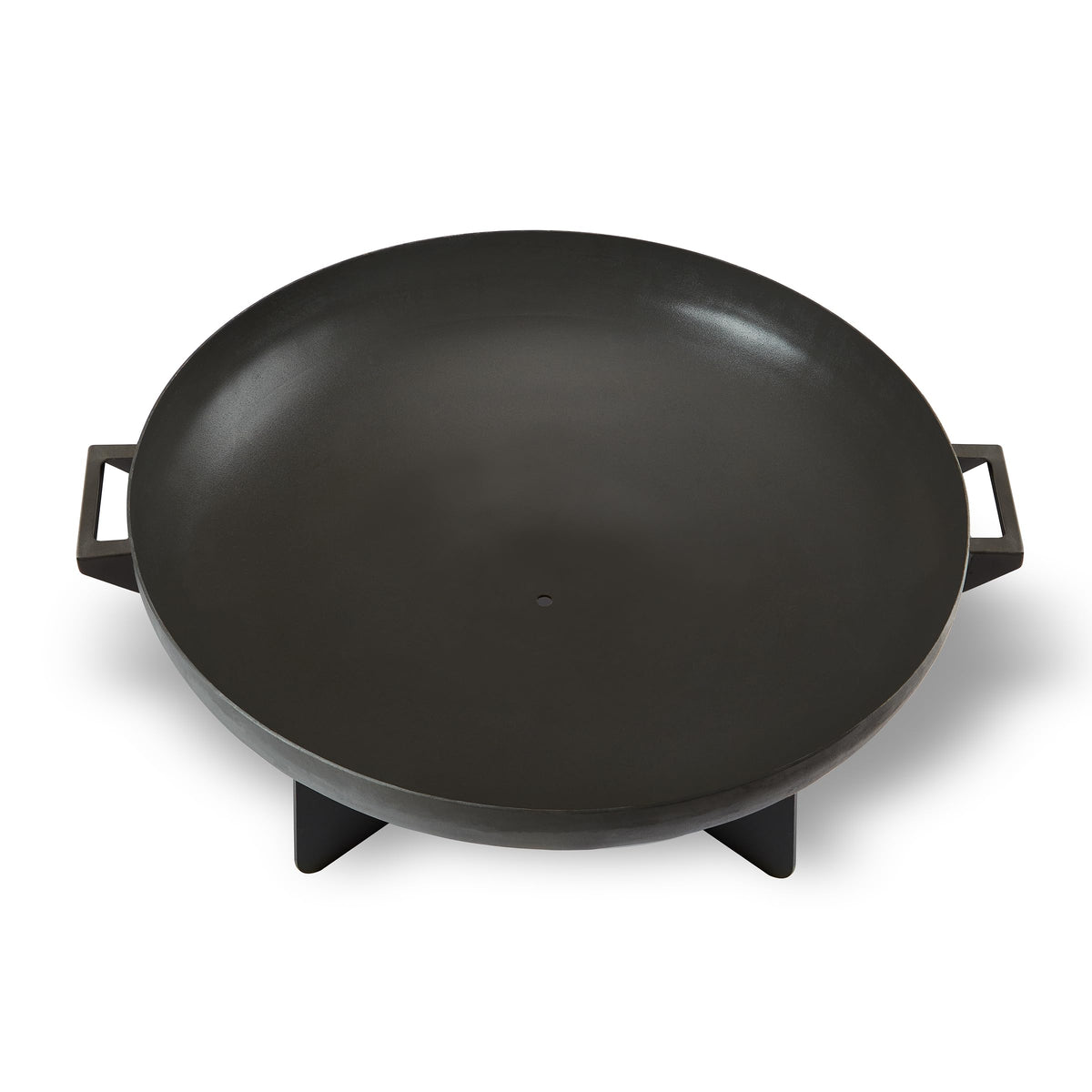 36” Round Wood Burning Steel Fire Pit with Spark Screen, Poker, Log Grate and Storage Cover Y869130
