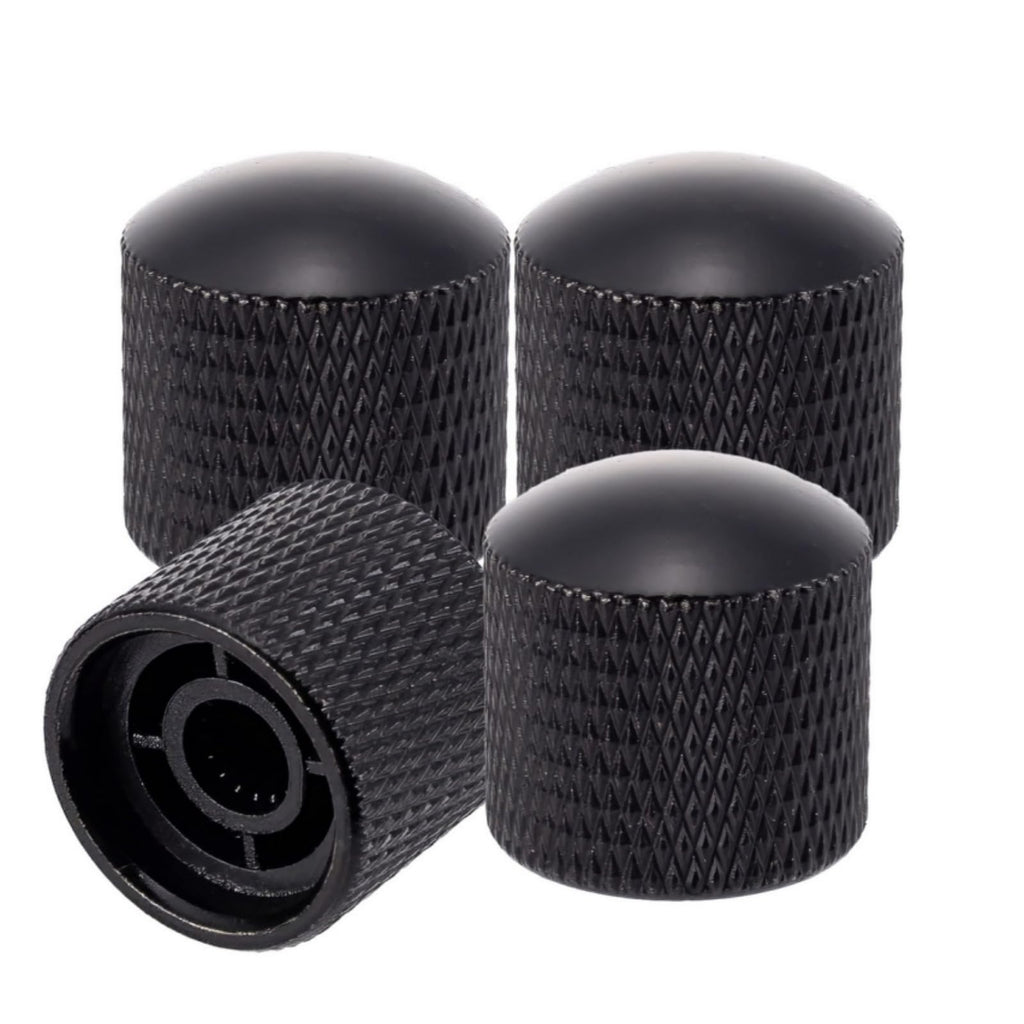 Black Metal Guitar Knobs T726