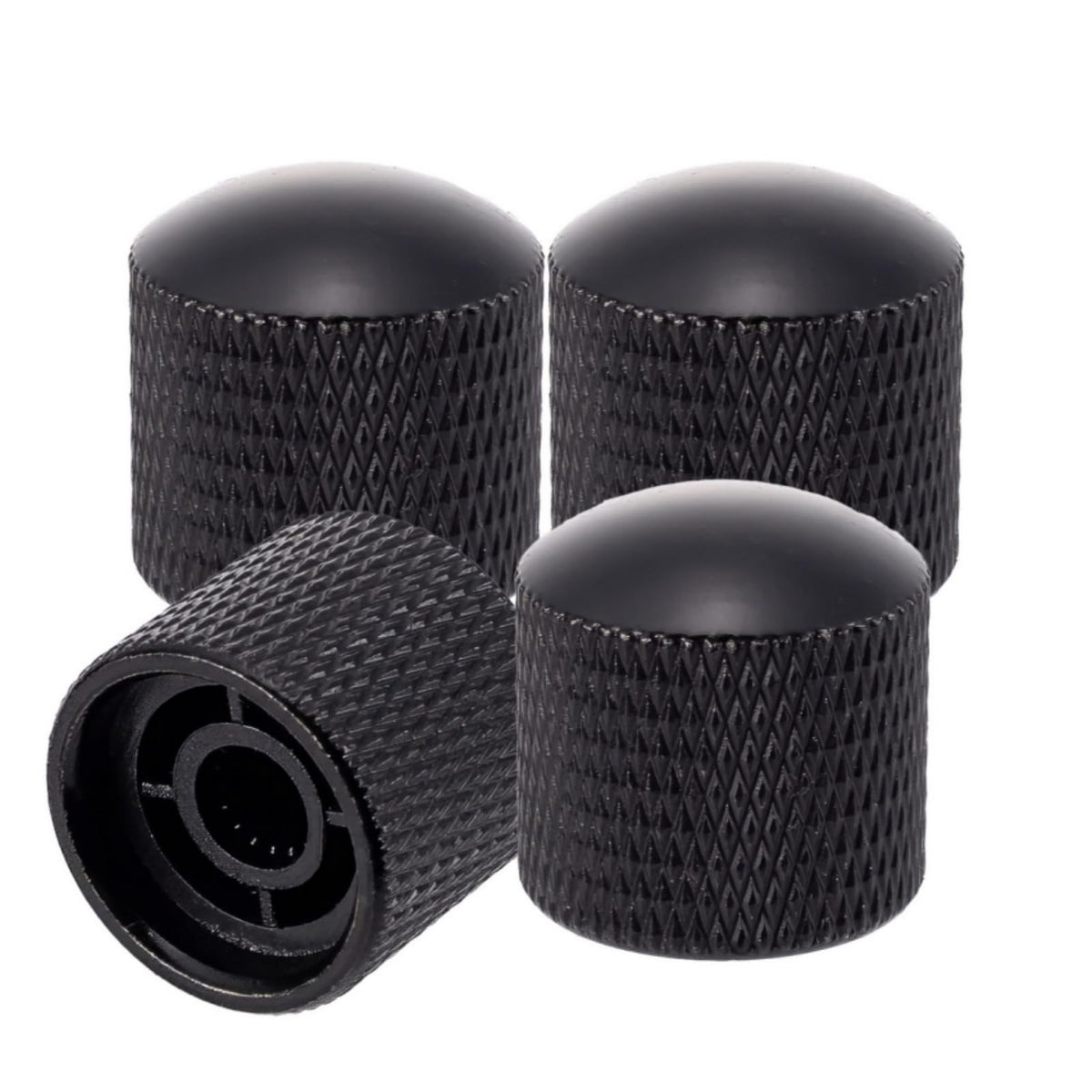 Black Metal Guitar Knobs T726