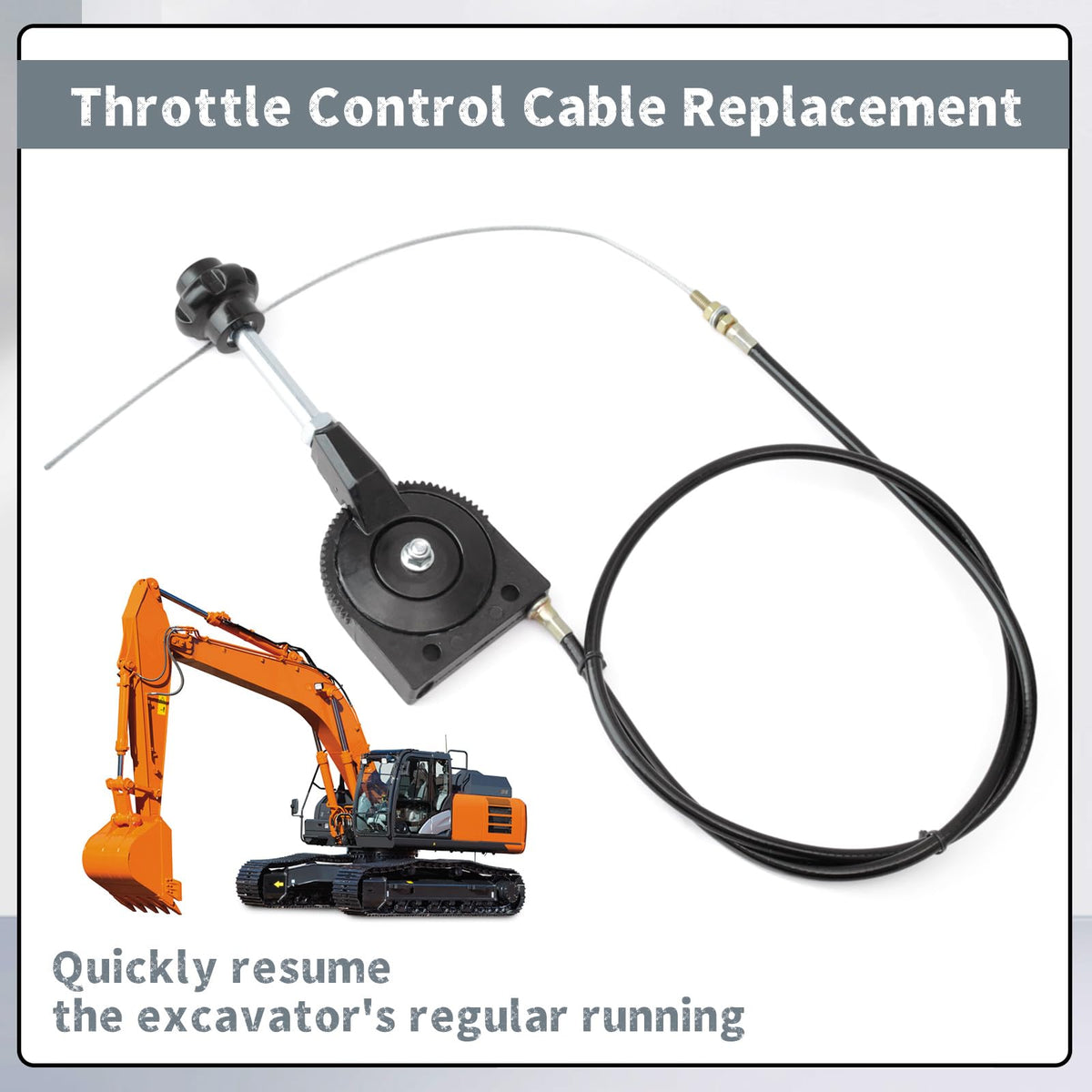 Throttle Control Cable M671842
