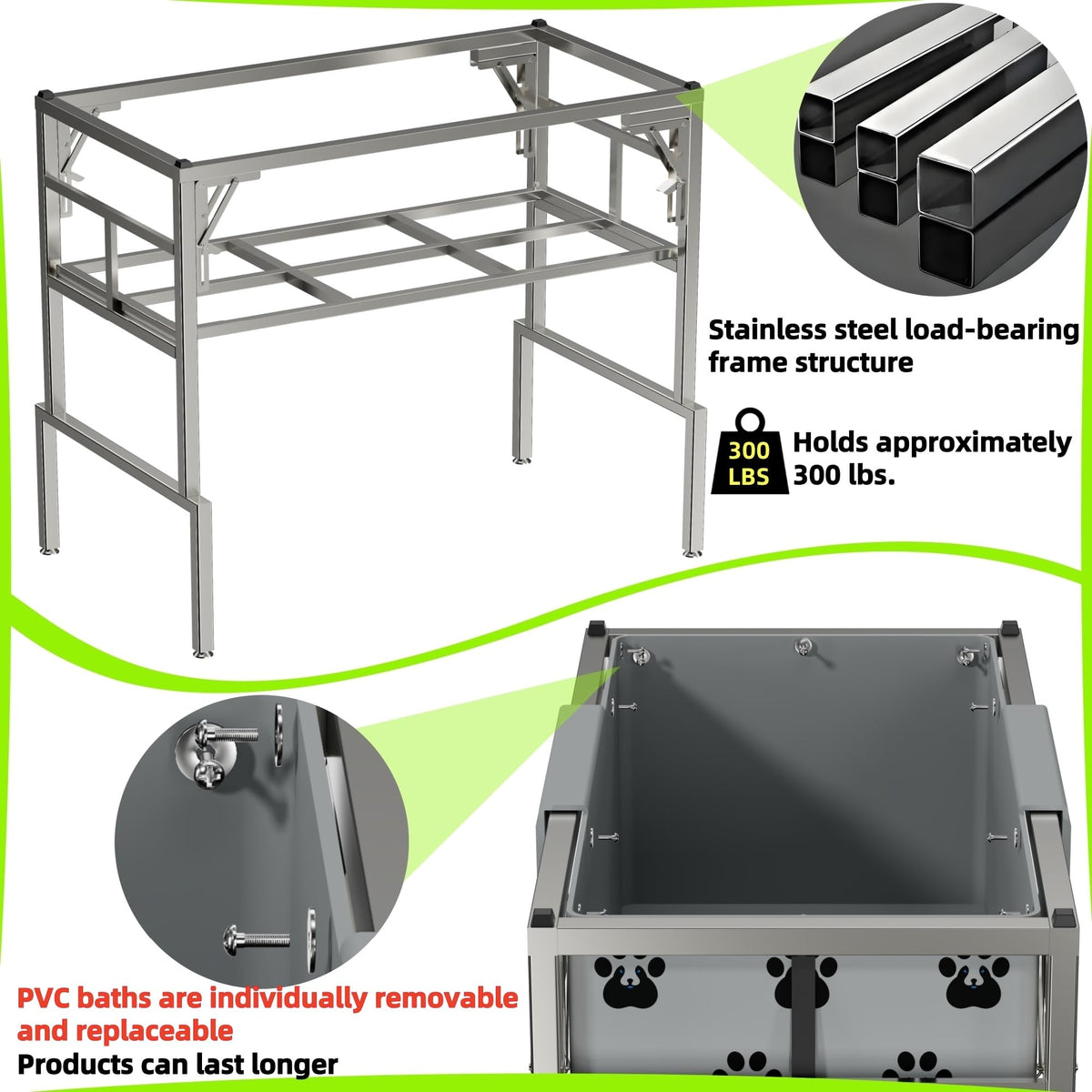 Portable Foldable Dog Bathtub V93232