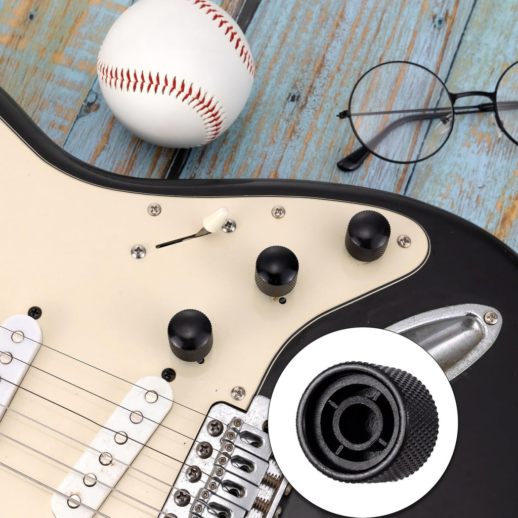 Black Metal Guitar Knobs T726