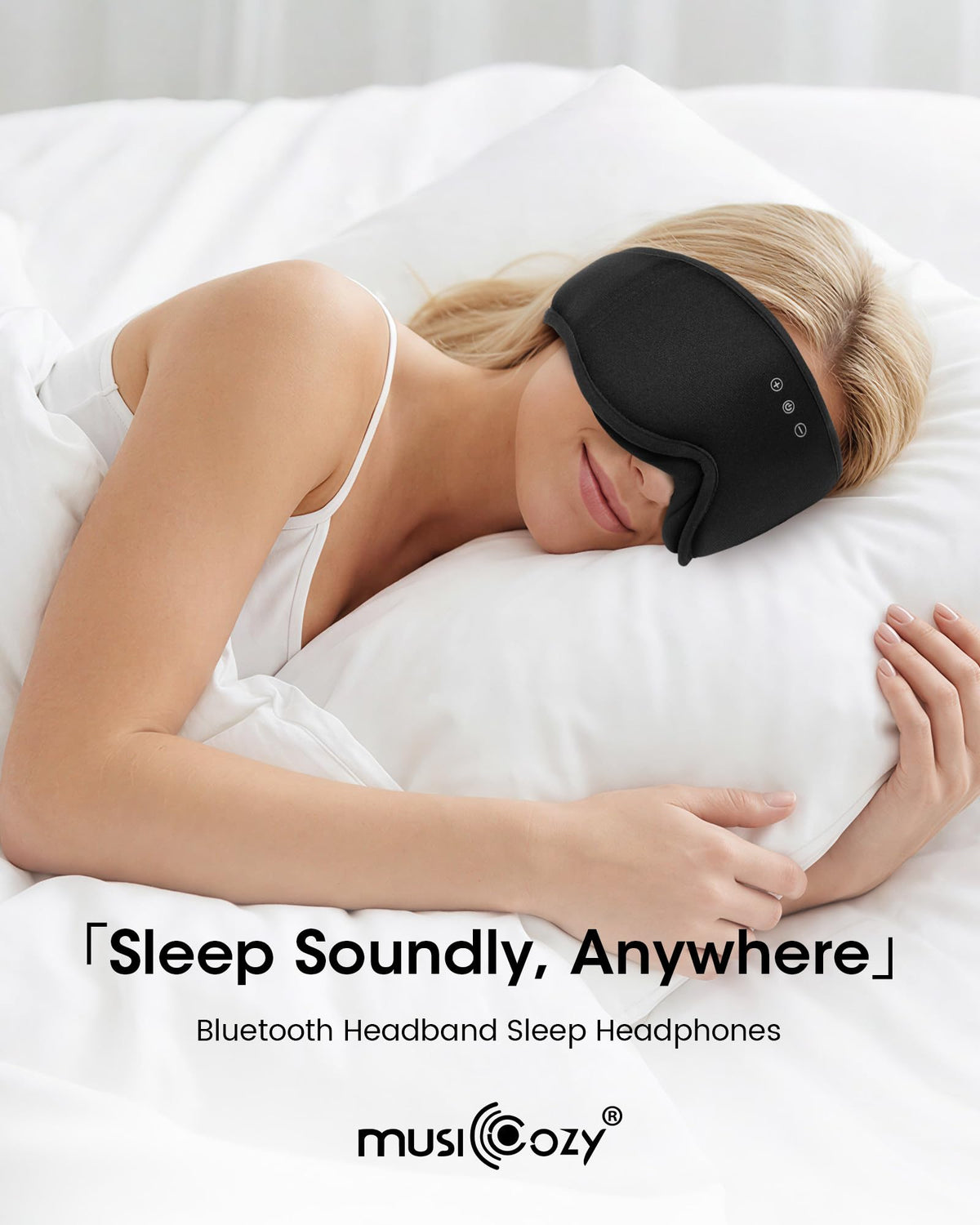 Sleep Mask Bluetooth Headphones U79686