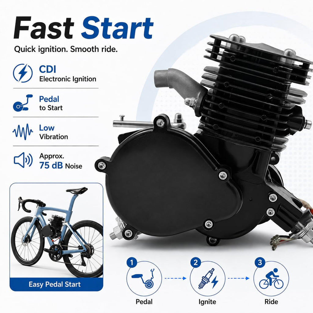 110cc 2-Stroke Bicycle Engine Kit S747
