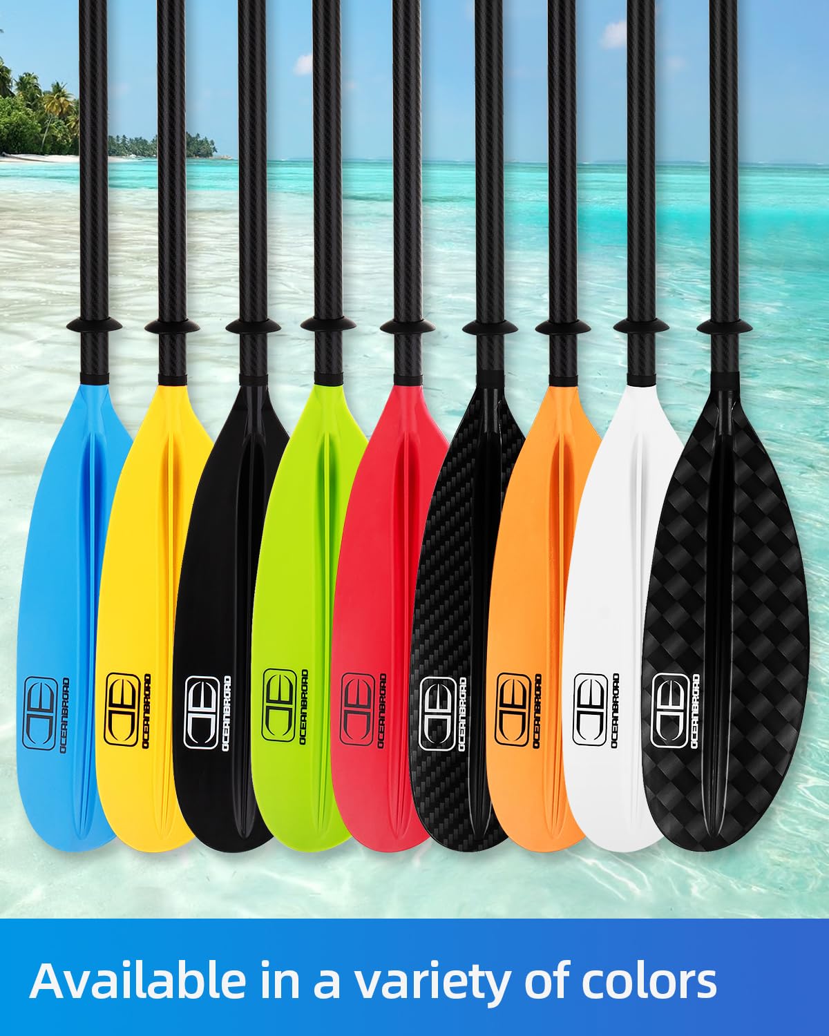 Adjustable Carbon Fiber Kayak Paddle J726442