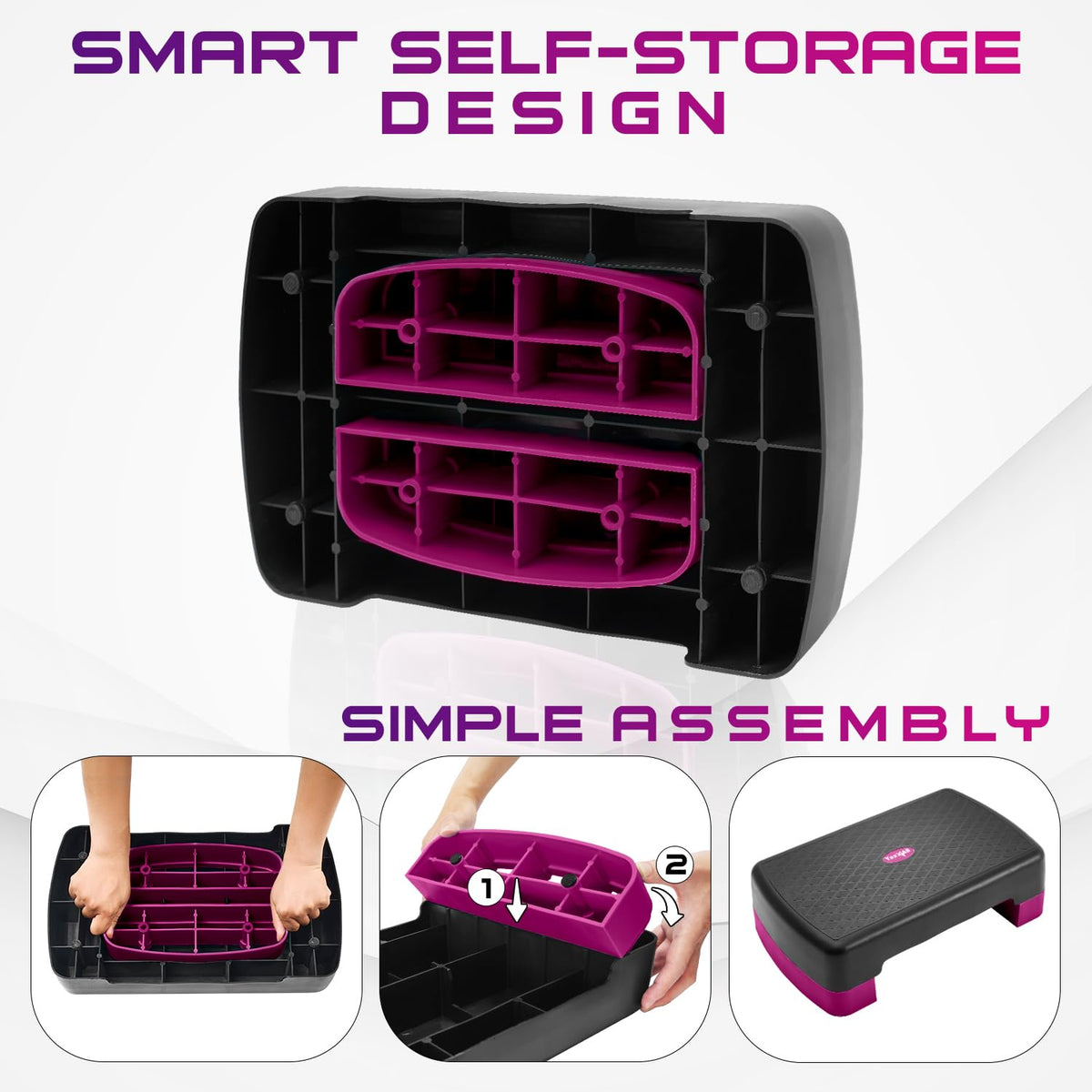 Aerobic Step Platform with Risers K329