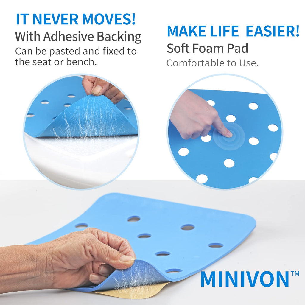 Waterproof Non Slip Soft Foam Shower Bench Cushion U68002