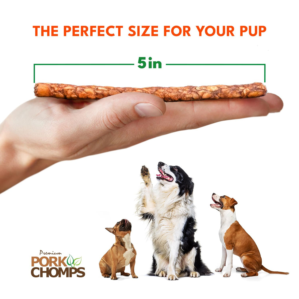 Dog Chews 5 in Munchy Sticks 50 Count W203534