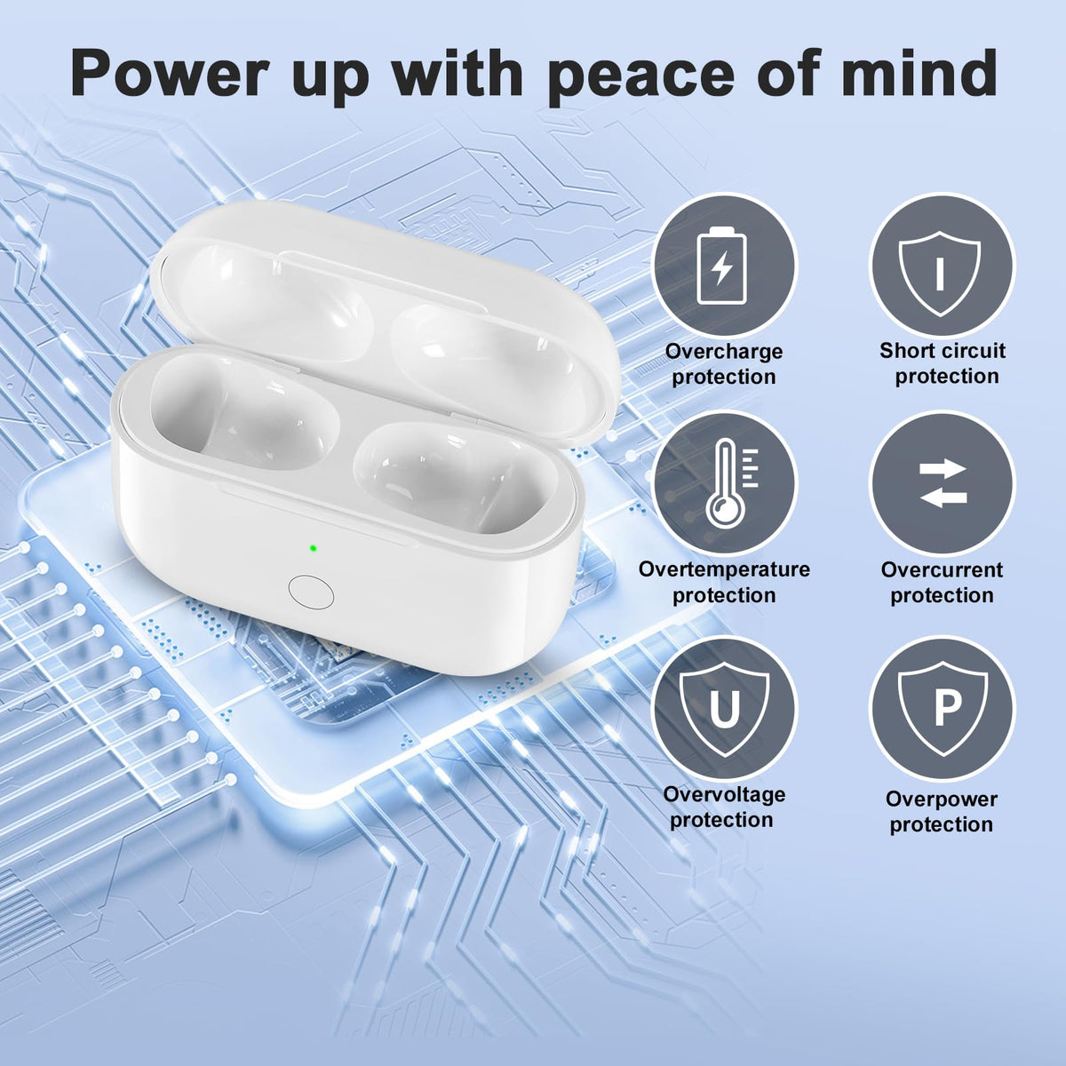 Wireless Charging Case with USB-C Charging M21759