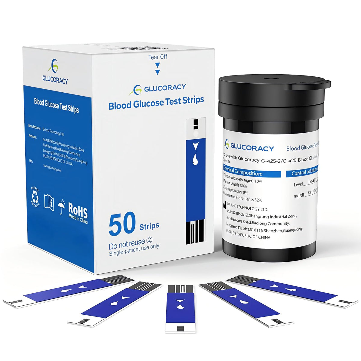 Glucose Test Strips 50 Ct A3066